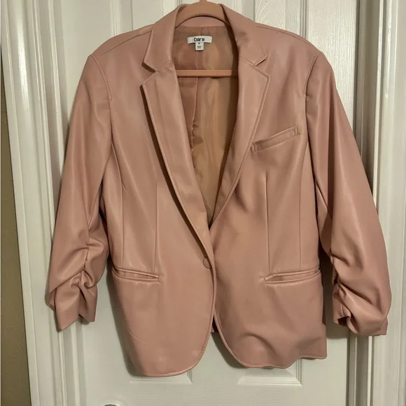 Bar III Women's Blush Pink Blazer - Picture 1 of 5